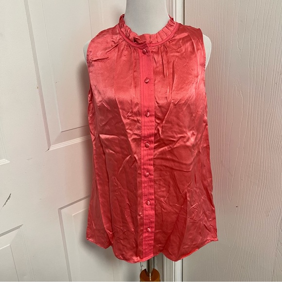 Lilly Pulitzer Silk Button Up H3 - Picture 1 of 5